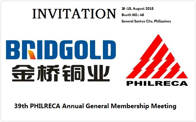 BRIDGOLD Exhibition in Philippines 16-18 August 2018