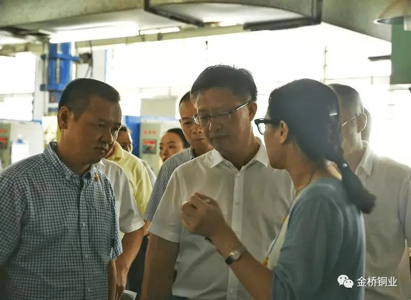 Lin Yijun,Party Secretary of the Yueqing Municipal Party Committee, visited Bridgold ---- Supervise the Business Environment Construction