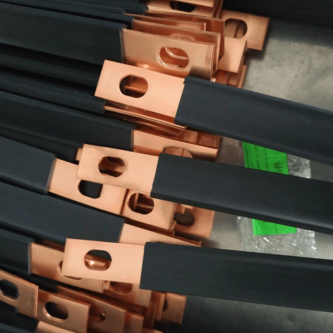 Flexible insulated copper busbars