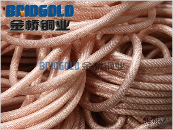 Industry Bare Copper Strand Wire Flexible Round Braided Copper