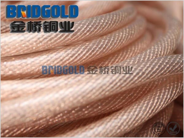 Industry Bare Copper Strand Wire Flexible Round Braided Copper