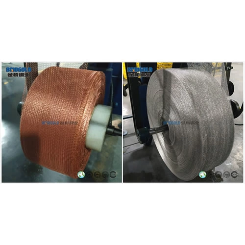 High Flexibility Product Performance of Woven Knitted Copper Mesh