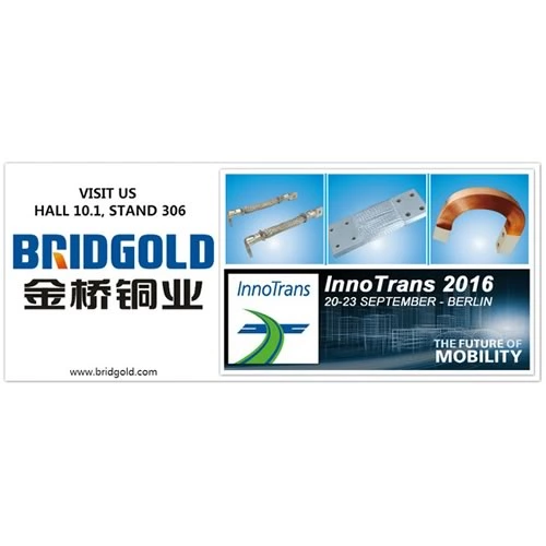 Bridgold will be in the InnoTrans 2016