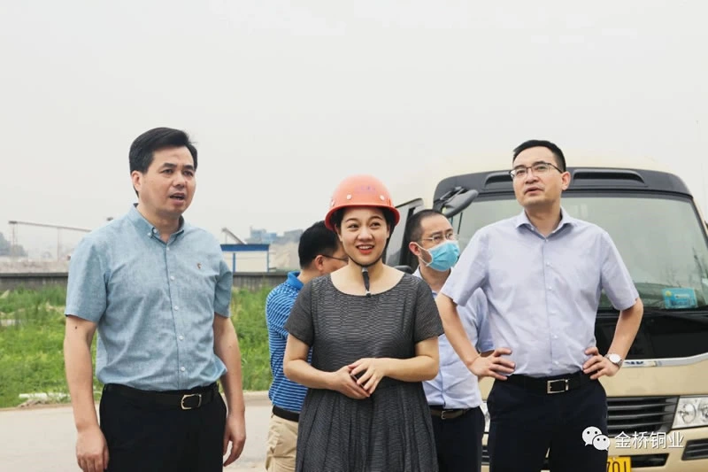 Mayor Xu Jianbing Inspects the Intelligent Construction Project of BRIDGOLD New Factory