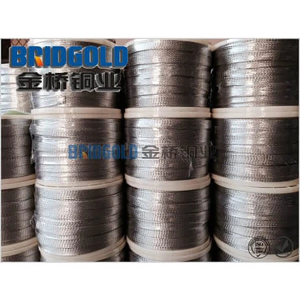 copper braid wire flat
