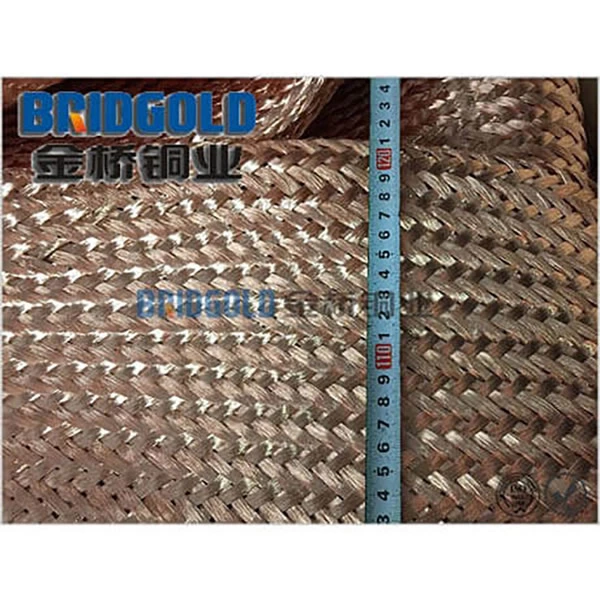 bare copper braided tubular