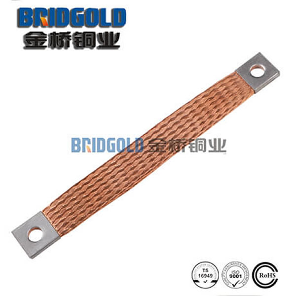 Flat Flexible Copper Braid