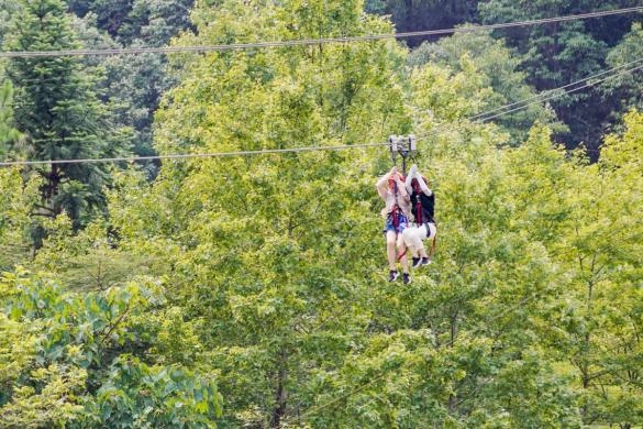 Ride Out the Storm and Fight to the End - BRIDGOLD Organized Outdoor Development Activity at Wencheng County
